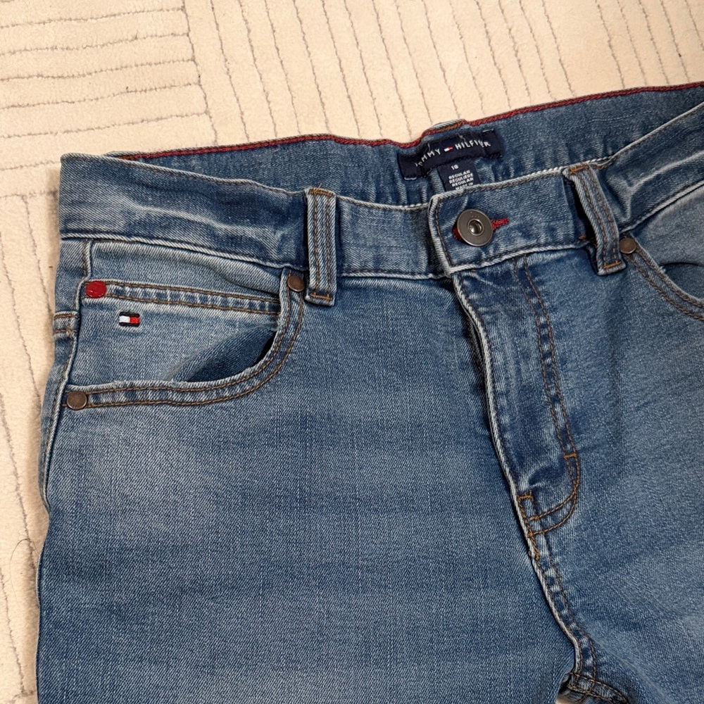 Tommy Hilfiger Men's Denim Slim Straight Jeans - Picture 4 of 5